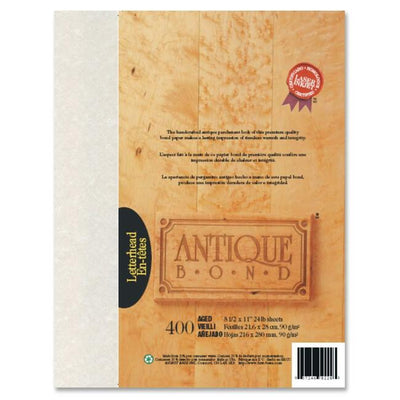 ST-JAMES AGED. ANTIQ. BOND PAPER 8.5'' X (FST78228)