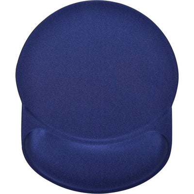 DAC&reg; MP-123 Super-Gel "Racetrack" Mouse Pad with Palm Support, Blue (DTA02121)