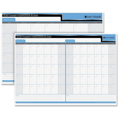 Quartet Day-Timer 30/60 Day Laminated Planner (DTM59736)