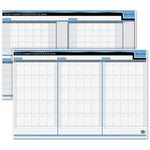 DayTimer 90/120 Day Undated Laminated Reversible Planner, 24"x36" (DTM59737)