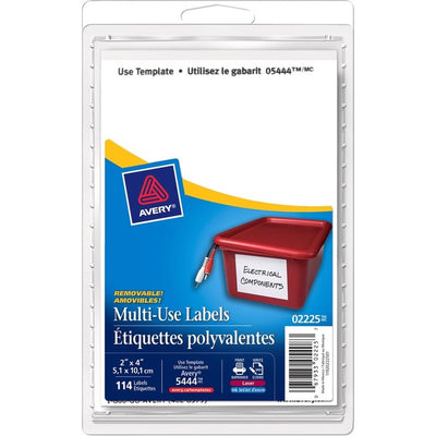 LABEL RECT*4x2    S.6432*114bx (AVE02225)