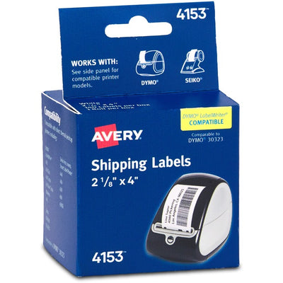 Avery Thermal Label Printer 2 1/8x4" Shipping Label (AVE04153)
