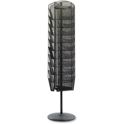 Safco Onyx Rotating Mesh Magazine Rack (SAF5577BL)