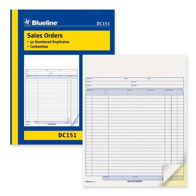 Blueline Sales Order Book (BLIDC151)