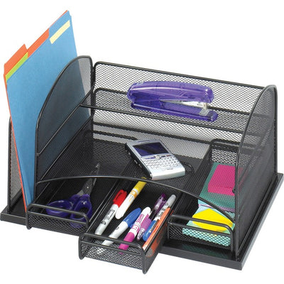 Safco Onyx 3-Drawer Desktop Organizer (SAF3252BL)