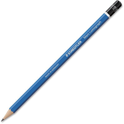 Staedtler Mars Lumograph Drawing/Sketching Pencils (STD100-H)