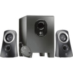 Logitech Z313 2.1 Speaker System - 25 W RMS - Black (LOG980-000382)