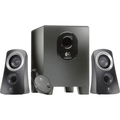 Logitech Z313 2.1 Speaker System - 25 W RMS - Black (LOG980-000382)