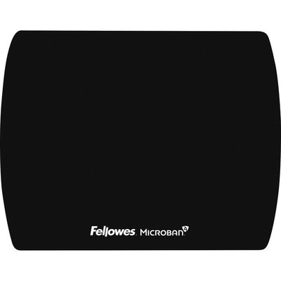 Fellowes Microban&reg; Ultra Thin Mouse Pad - Black (FEL5908101)