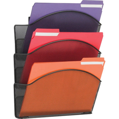 Safco Onyx Mesh Wall Pockets (SAF5652BL)