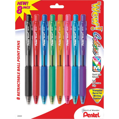 PEN,BLPT,WOW!CLR,MD,AST,8PK (PENBK440BP8M)