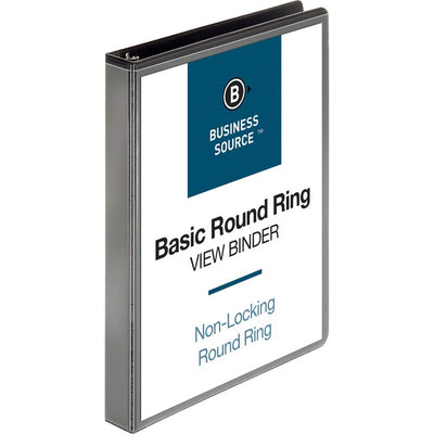 Business Source Round-ring View Binder (BSN09952)