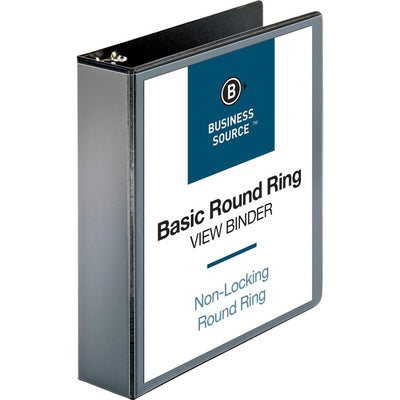 Business Source Round-ring View Binder (BSN09956)