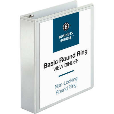 Business Source Round-ring View Binder (BSN09957)