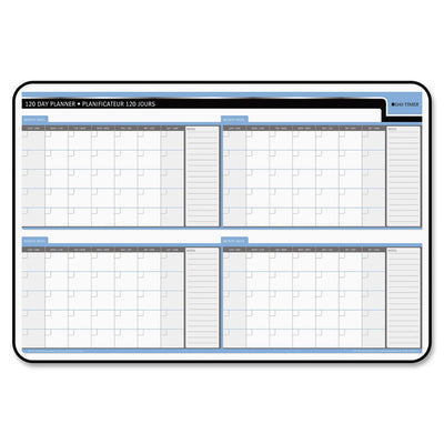 DayTimer 120 Day Undated Laminated Planner Board (DTM59731)