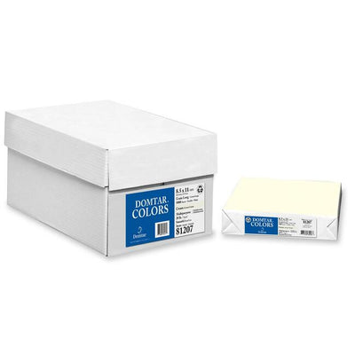 Domtar Inkjet, Laser Copy & Multipurpose Paper - Cream - Recycled - 30% Recycled Content (DMR81207)