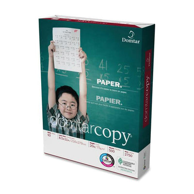 COPY PAPER DOMTAR LTR 20LB (DMR2750)