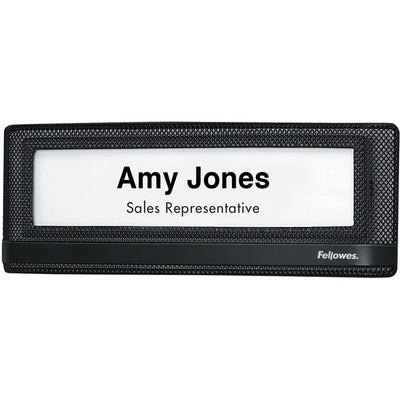 BLACK MESH NAME PLATE PANEL (FEL7703201)