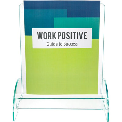 Support 9.25" (234.95 mm) x 3.25" (82.55 mm) Media - 11" (279.40 mm) Height x 9.81" (249.24 mm) Width x 6.31" (160.34 mm) Depth - Acrylic - Clear, Green Tint - 1 Each (DEF775390)