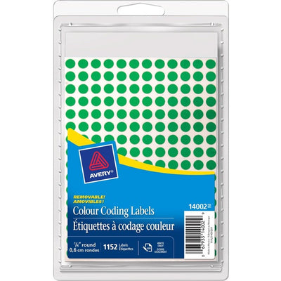 LAB, RND .25"DIA  *GREEN*1152 (AVE14002)