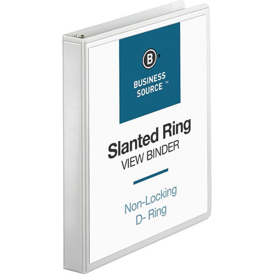Business Source Basic D-Ring View Binder (BSN28440)