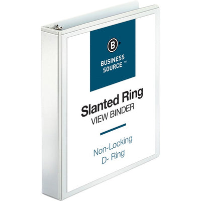 Business Source Basic D-Ring View Binder (BSN28441)