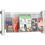 MAGAZINE RACK LUXE 3-POCKET (SAF4133SL)