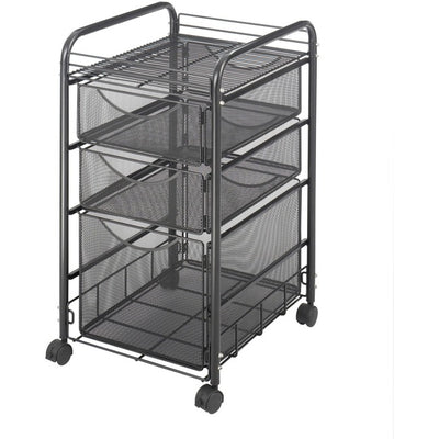 Safco Onyx Mesh File Cart (SAF5213BL)