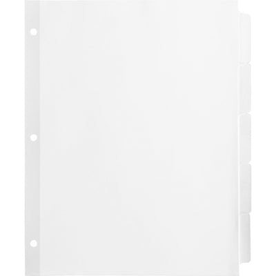 Business Source Reinforced Hole Punched Indexes (BSN36683)