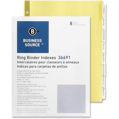 Business Source Insertable Tab Indexes (BSN36691)