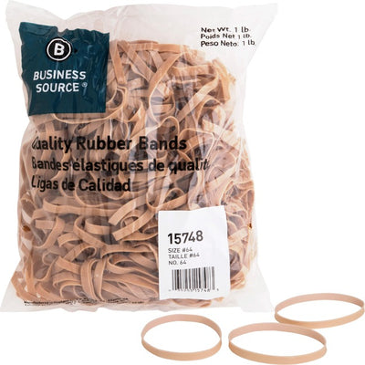 Business Source Quality Rubber Bands (BSN15748)