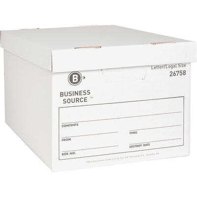 Business Source Lift-off Lid Heavy-Duty Storage Box (BSN26758)