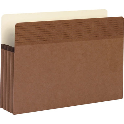 Business Source Straight Tab Cut Legal Recycled File Pocket (BSN65794)