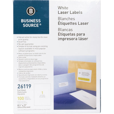 Business Source Address Labels (BSN26119)