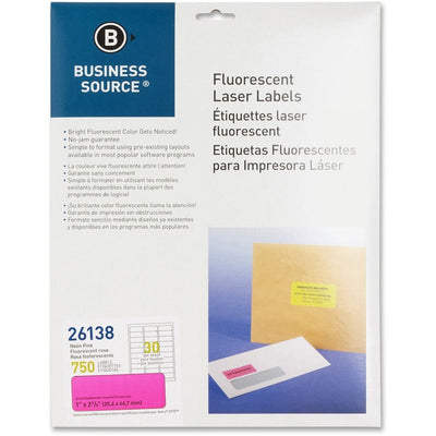 Business Source Neon Labels (BSN26138)