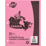 NOTEBOOK CANADA RUL.32P. (HLR12692)