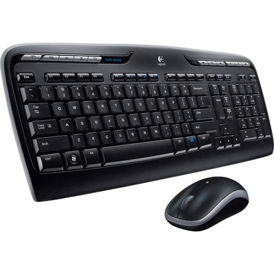 Logitech MK320 Wireless Desktop Combo with Media Shortcuts (LOG920-002836)