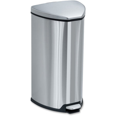 Safco Hands-free Step-on Stainless Receptacle (SAF9686SS)