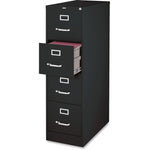 Lorell Fortress Series 26-1/2" Commercial-Grade Vertical File Cabinet (GLB26451BLK)