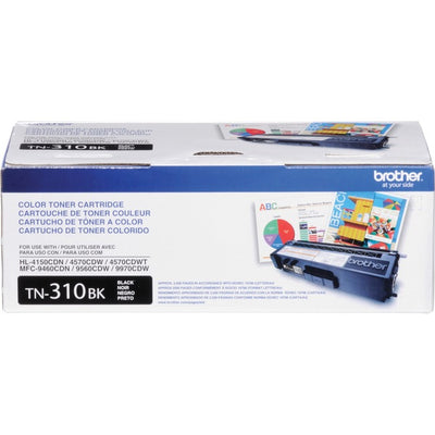 Brother TN310BK Original Toner Cartridge (BRTTN310BK)