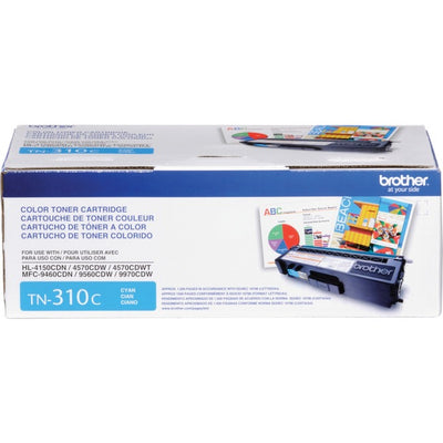 Brother TN310C Original Toner Cartridge (BRTTN310C)
