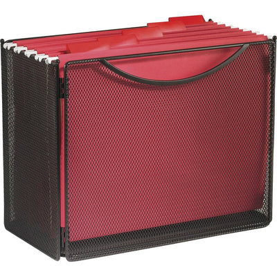 Safco Onyx Steel Mesh Desktop File Box (SAF2169BL)