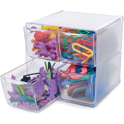 Deflecto Stackable Cube Organizer (DEF350301)
