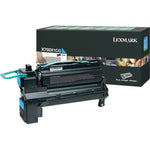 TONER X792 RETURN 20K pg*CYAN (LEXX792X1CG)