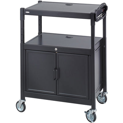Safco Steel Adjustable AV Carts (SAF8943BL)