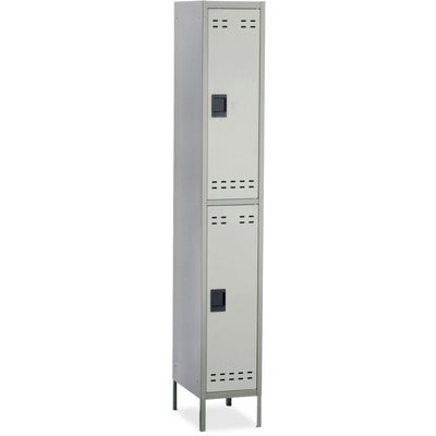 Safco Double-Tier Two-tone Locker with legs (SAF5523GR)