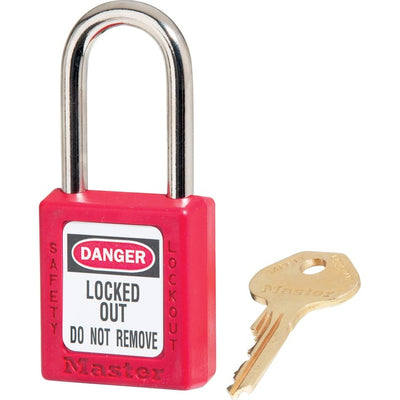 Master Lock Danger Red Safety Padlock (MLK410-RED)