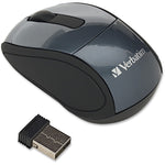 Verbatim Wireless Mini Travel Optical Mouse - Graphite (VER97470)