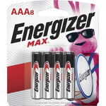Energizer MAX Alkaline AAA Batteries (EVEE92MP8)