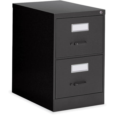 Global 2600 Vertical File Cabinet - 2-Drawer (GLB26251BLK)